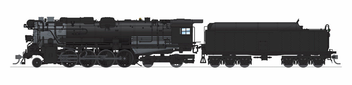 Preorder: BLI 9618 BOSTON & ALBANY BERKSHIRE UNLETTERED DECAL SHEET IN BOX PARAGON4 SOUND/DC/DCC W/ SMOKE HO - Steam