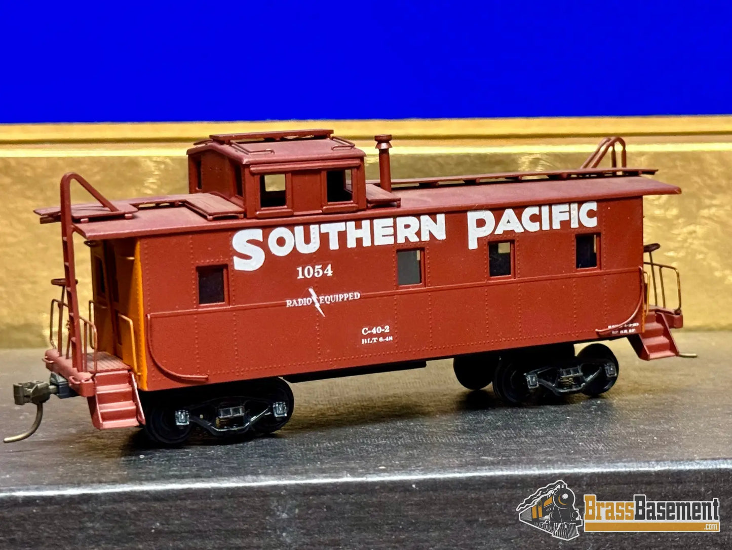 Budget Brass - Balboa Distributors Southern Pacific Sp C - 40 Caboose Nice Custom Paint