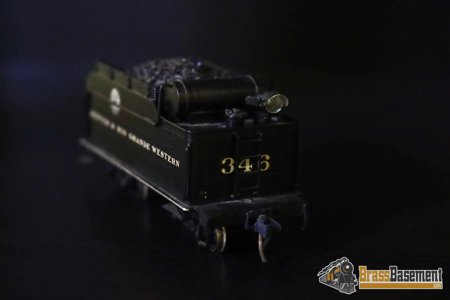 Budget Brass - HO Katsumi DRGW Rio Grande C-16 2-8-0 #346 - Painted