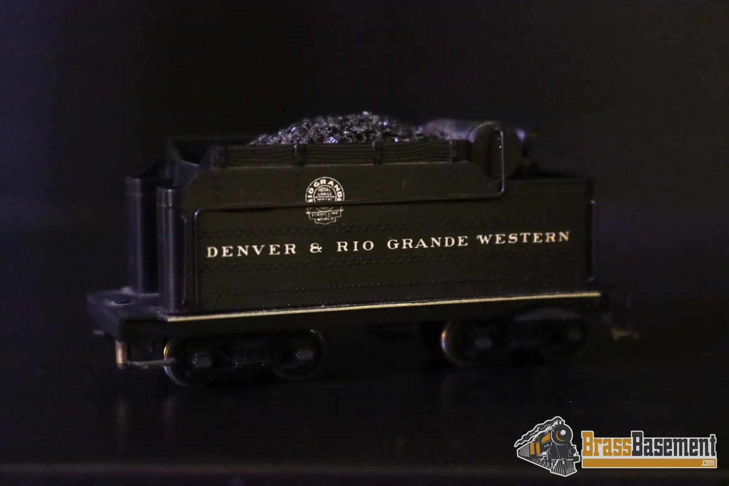 Budget Brass - HO Katsumi DRGW Rio Grande C-16 2-8-0 #346 - Painted