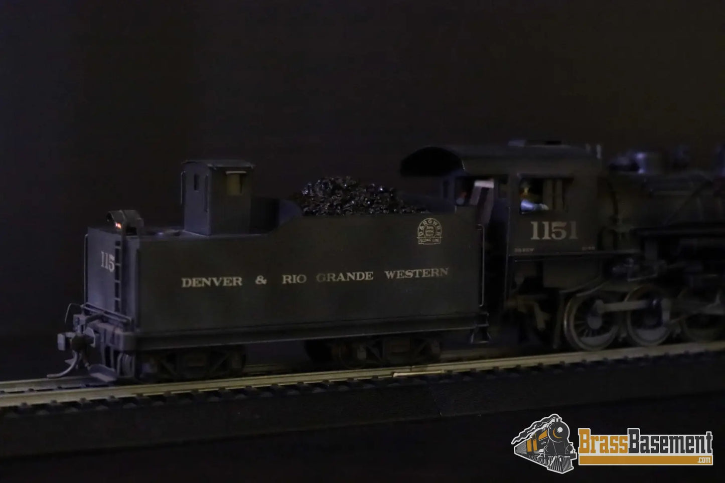 Budget Brass - HO Nickel Plate DRGW Rio Grande C-48 2-8-0 #1151 - CP