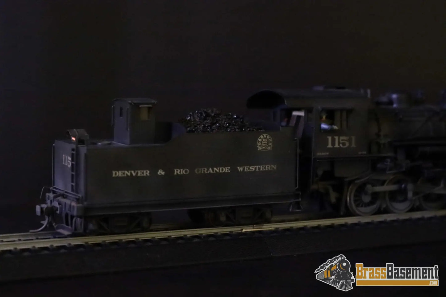 Budget Brass - HO Nickel Plate DRGW Rio Grande C-48 2-8-0 #1151 - CP