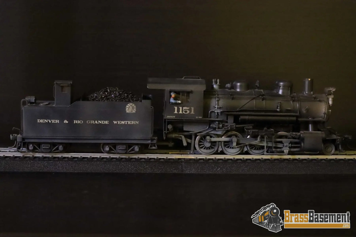 Budget Brass - HO Nickel Plate DRGW Rio Grande C-48 2-8-0 #1151 - CP