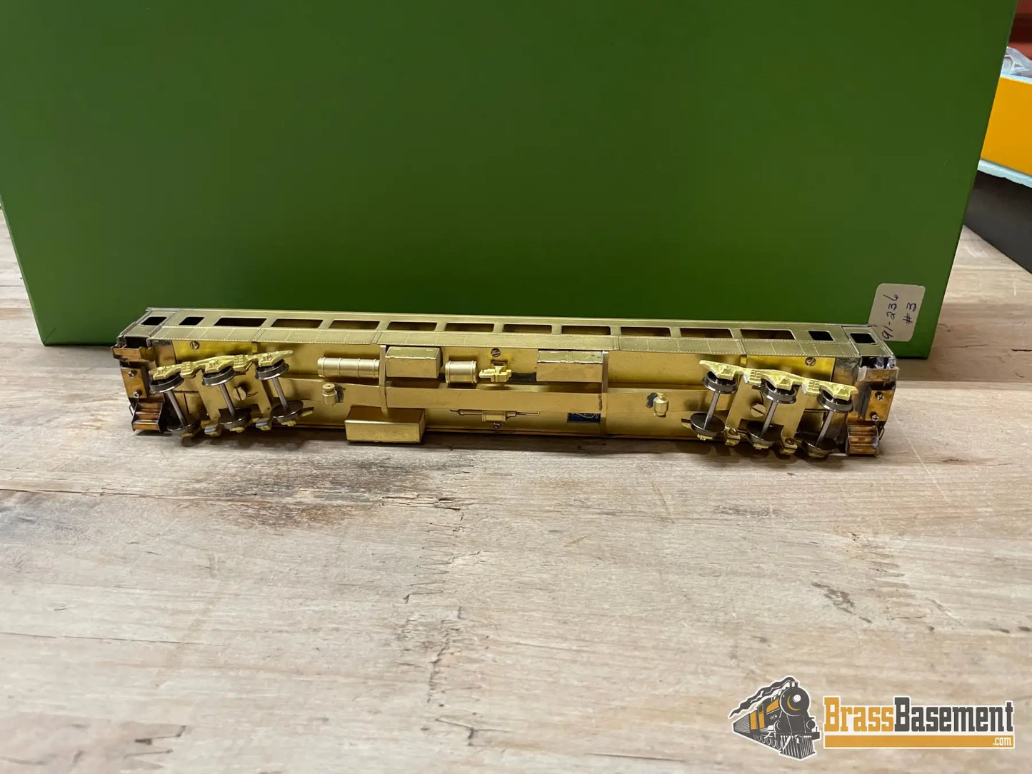 Budget Brass - Ho Nickel Plate Products Npp Erie Modernized Coach And Diner Unpainted Passenger
