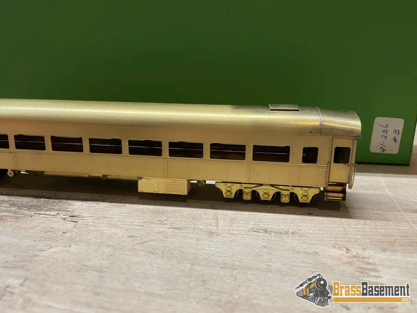 Budget Brass - Ho Nickel Plate Products Npp Erie Modernized Coach And Diner Unpainted Passenger