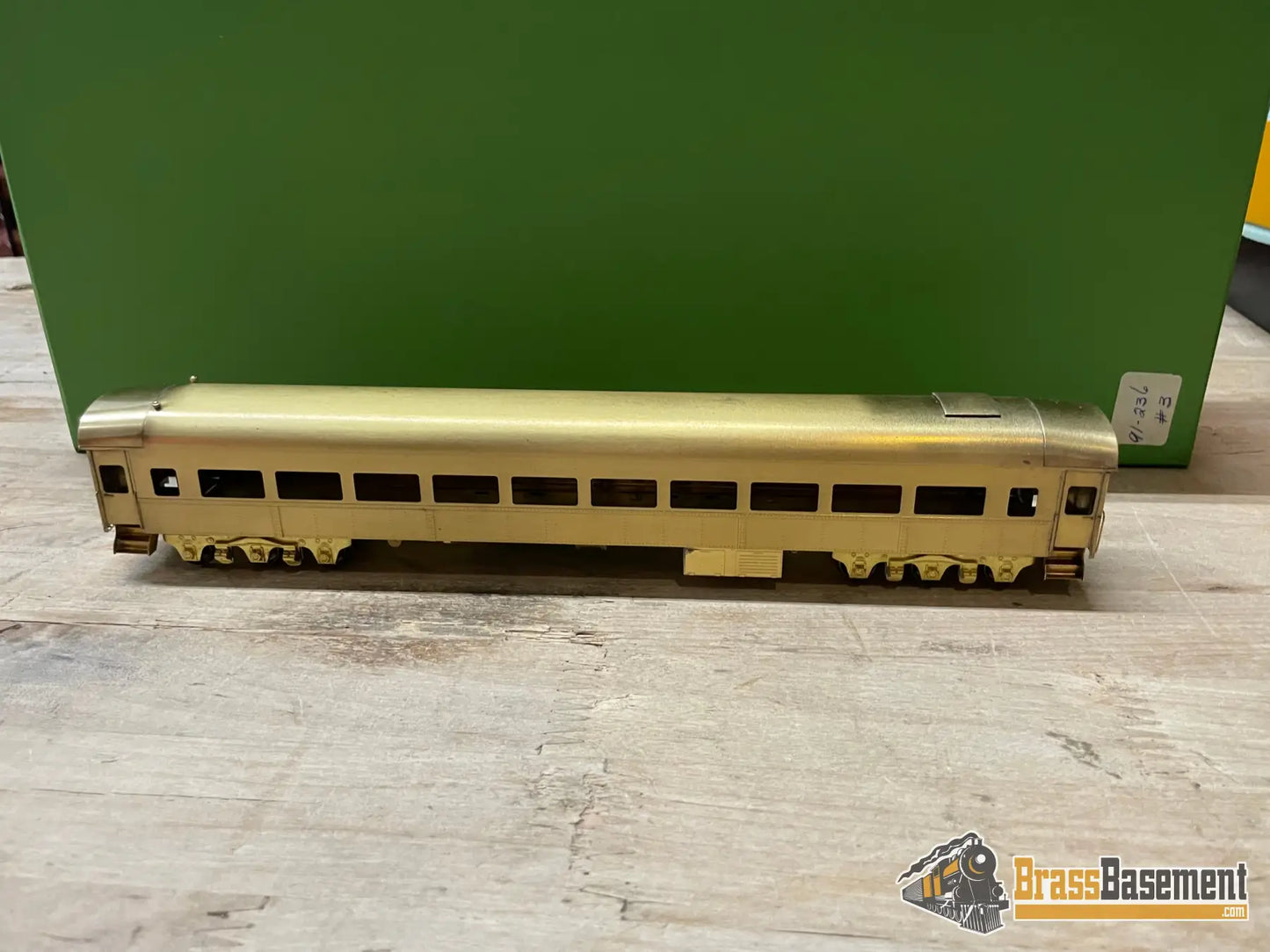 Budget Brass - Ho Nickel Plate Products Npp Erie Modernized Coach And Diner Unpainted Passenger
