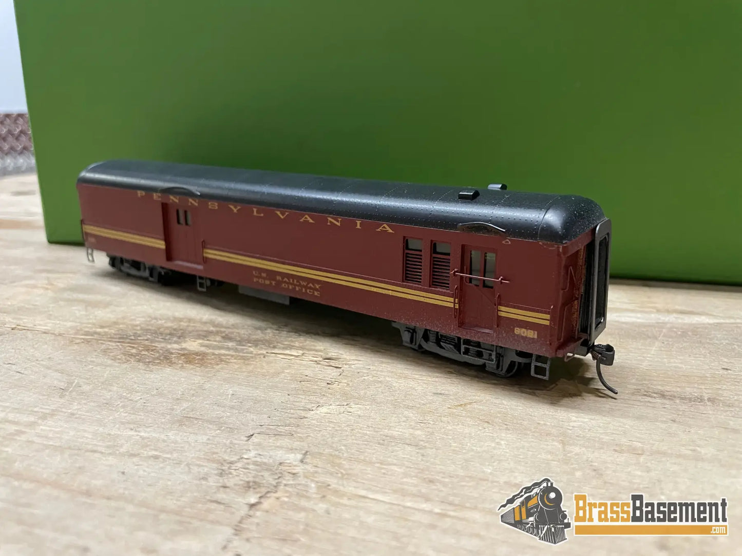 Budget Brass - Ho Njcb Pennsylvania Prr Baggage - Mail Car Bm - 60 Custom Paint Passenger