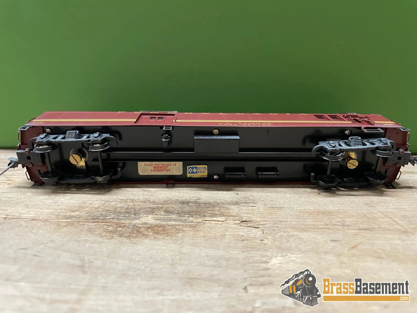 Budget Brass - Ho Njcb Pennsylvania Prr Baggage - Mail Car Bm - 60 Custom Paint Passenger