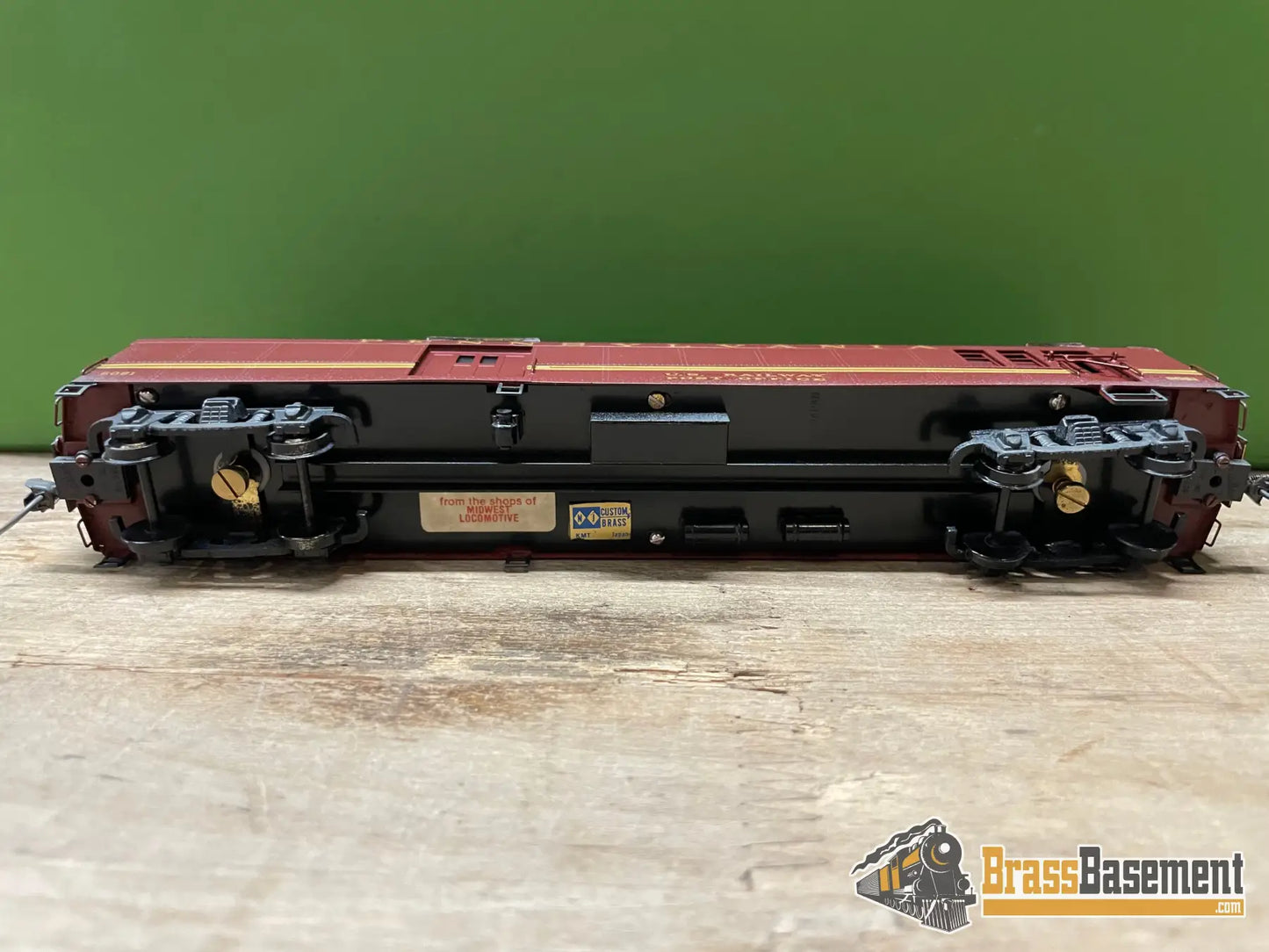 Budget Brass - Ho Njcb Pennsylvania Prr Baggage - Mail Car Bm - 60 Custom Paint Passenger