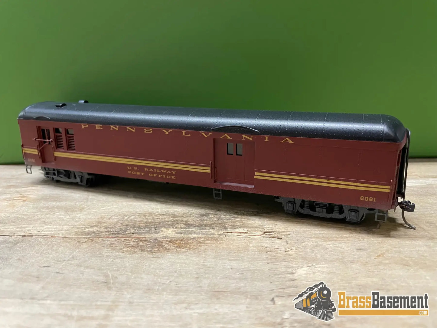 Budget Brass - Ho Njcb Pennsylvania Prr Baggage - Mail Car Bm - 60 Custom Paint Passenger