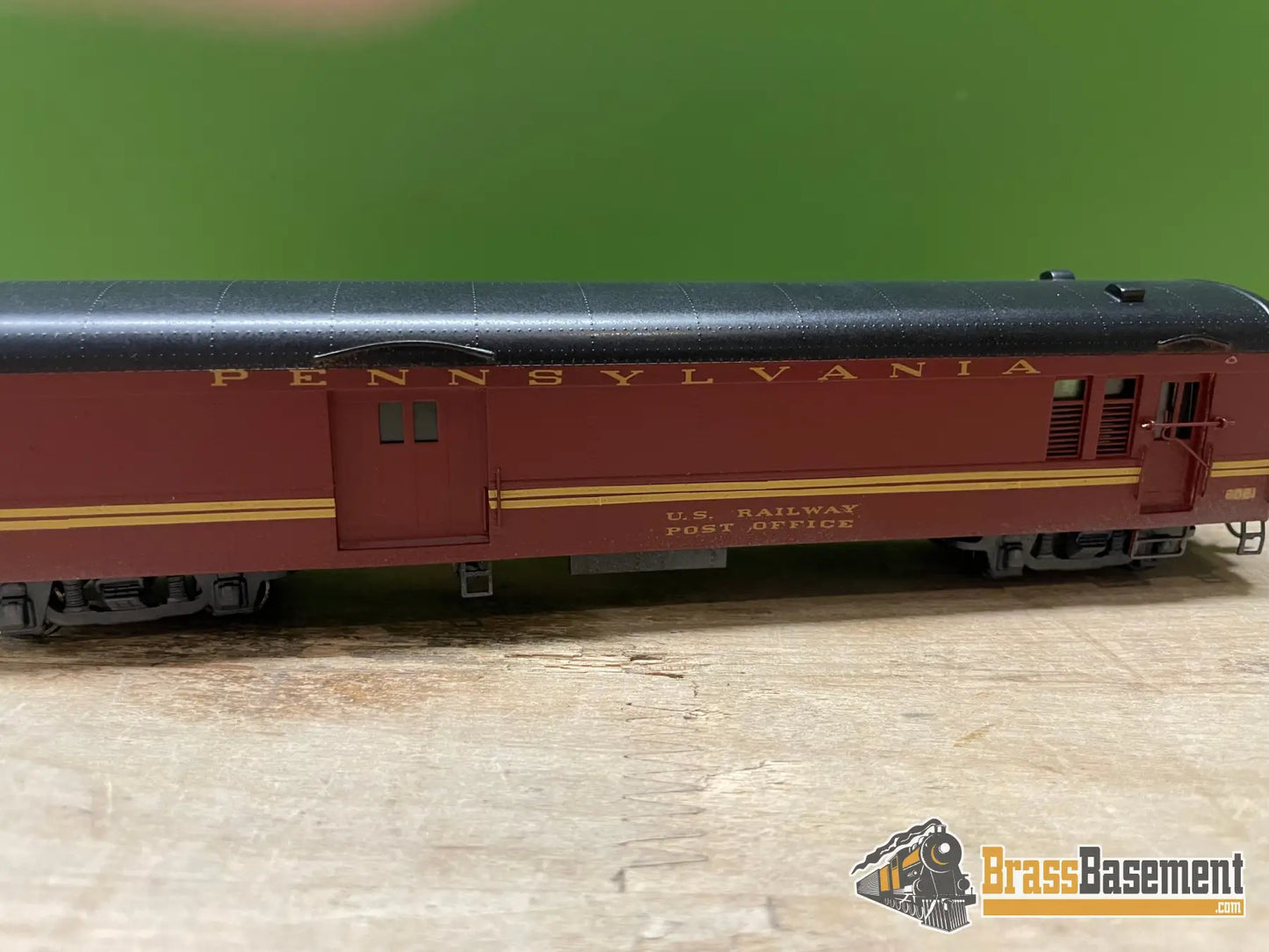 Budget Brass - Ho Njcb Pennsylvania Prr Baggage - Mail Car Bm - 60 Custom Paint Passenger