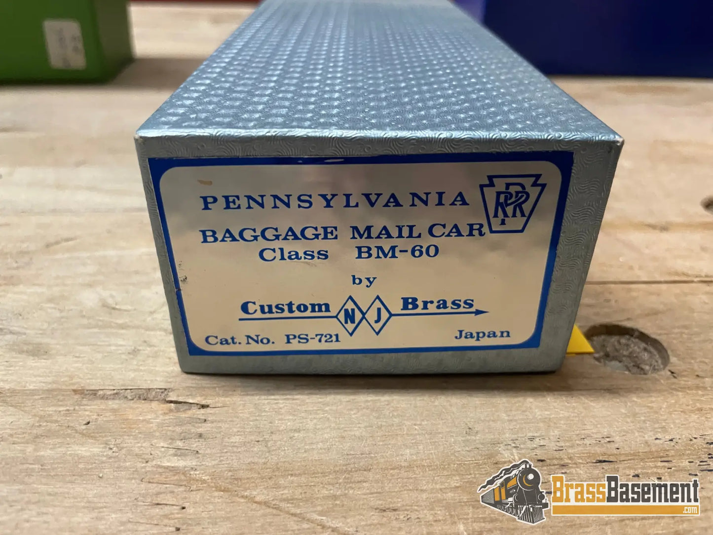 Budget Brass - Ho Njcb Pennsylvania Prr Baggage - Mail Car Bm - 60 Custom Paint Passenger