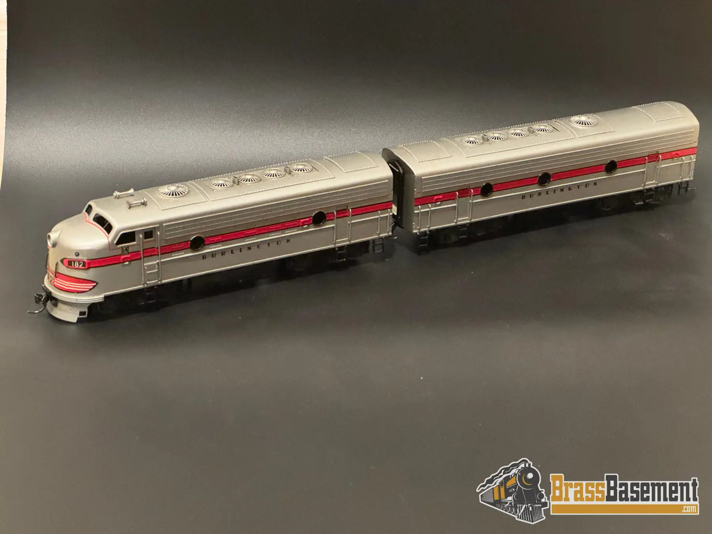 Ho Brass - Tenshodo Cb&Q Burlington F-9 Ab Set Fp Diesel