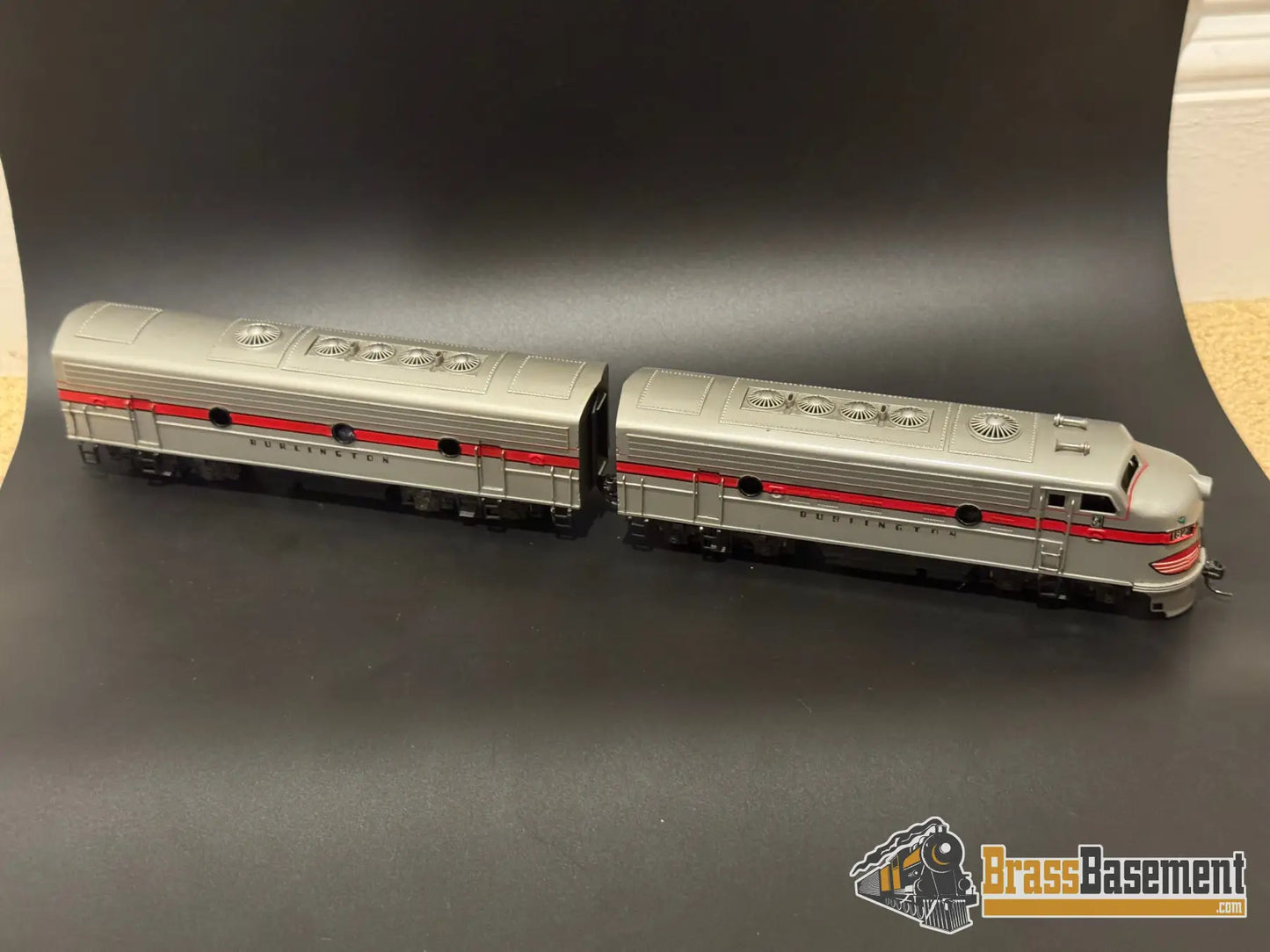 Ho Brass - Tenshodo Cb&Q Burlington F-9 Ab Set Fp Diesel