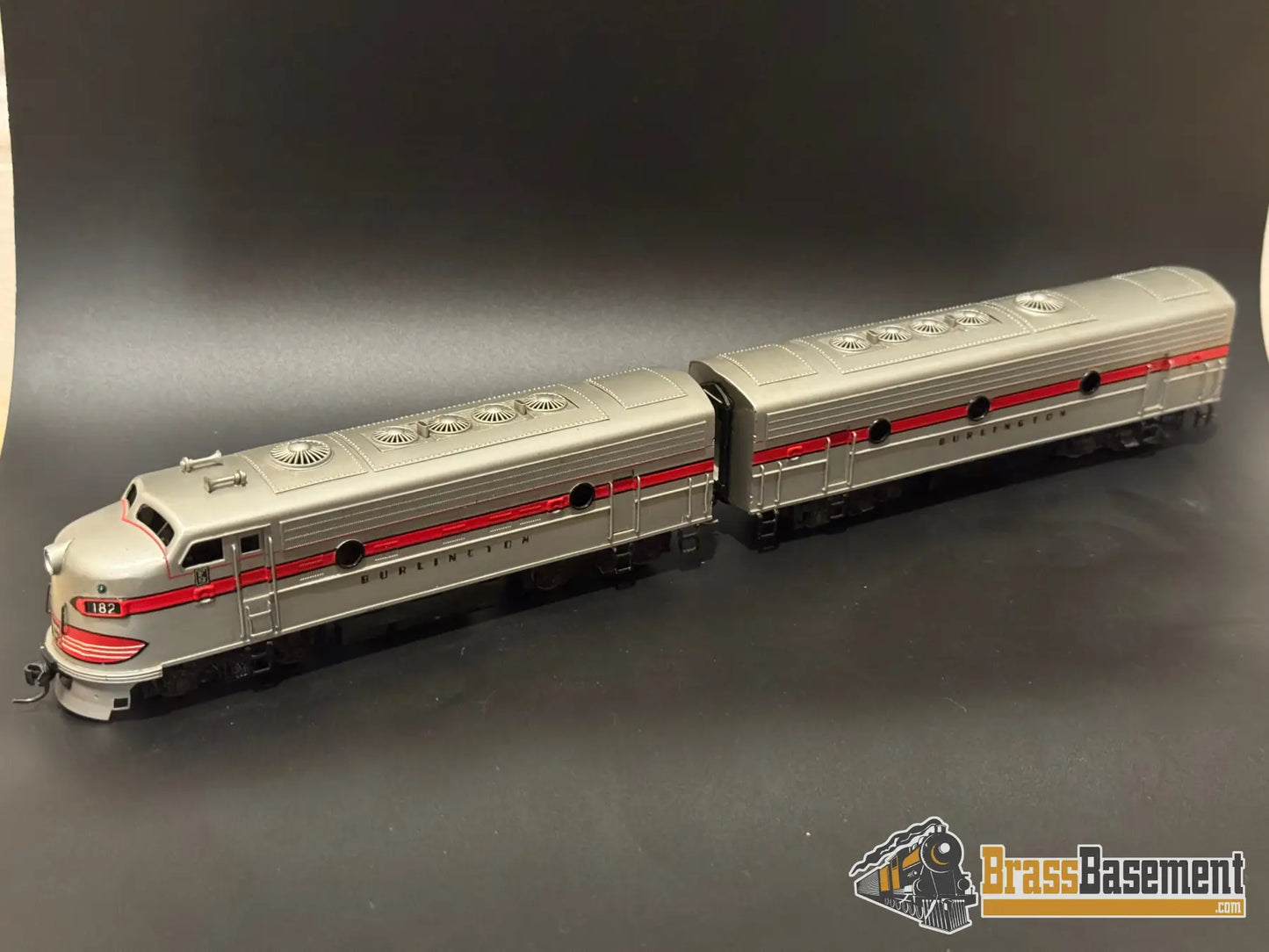 Ho Brass - Tenshodo Cb&Q Burlington F-9 Ab Set Fp Diesel