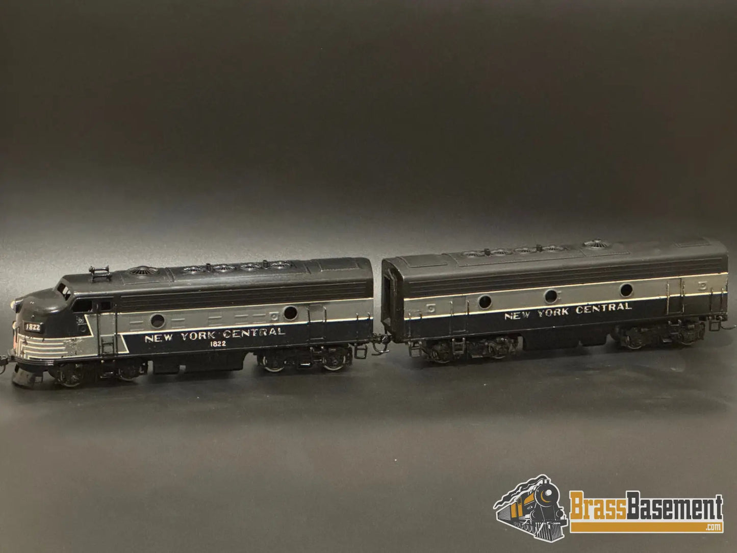Ho Brass - Tenshodo Nyc New York Central F-9 Ab Set Fp Diesel