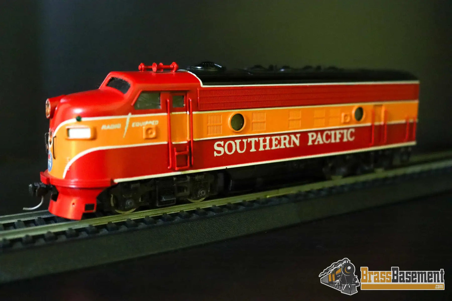 Budget Brass HO Tenshodo Southern Pacific SP F 9 AB Set FP Both Powered Diesel
