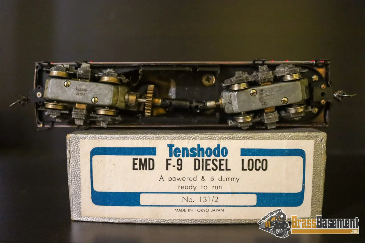 Budget Brass HO Tenshodo Southern Pacific SP F 9 AB Set FP Both Powered Diesel