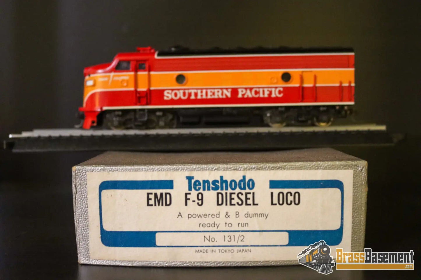 Budget Brass HO Tenshodo Southern Pacific SP F 9 AB Set FP Both Powered Diesel