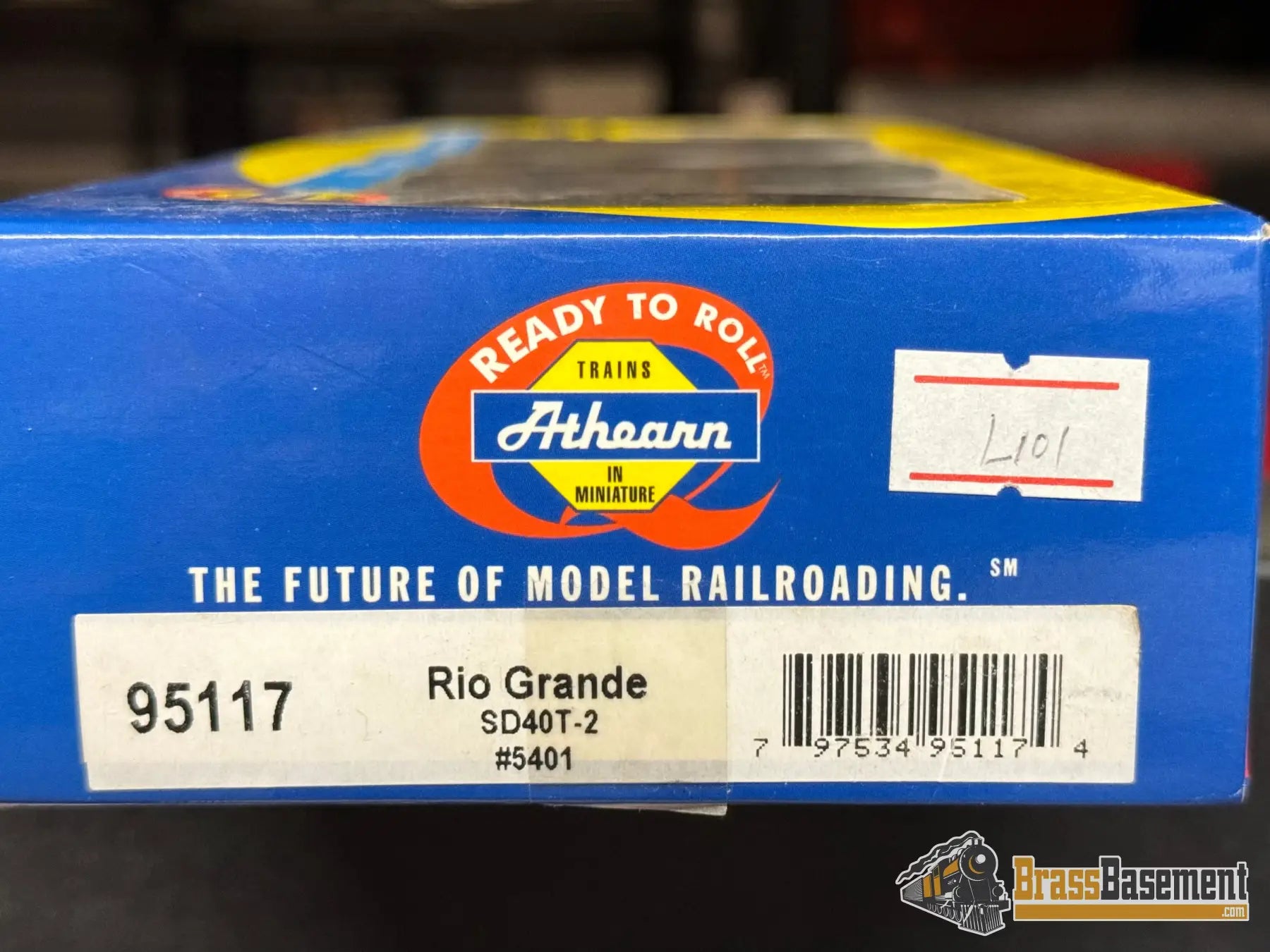Budget Ho - Athearn Rtr 95117 Sd40T - 2 Rio Grande 5401 Dcc Quick - Plug Equipped Diesel