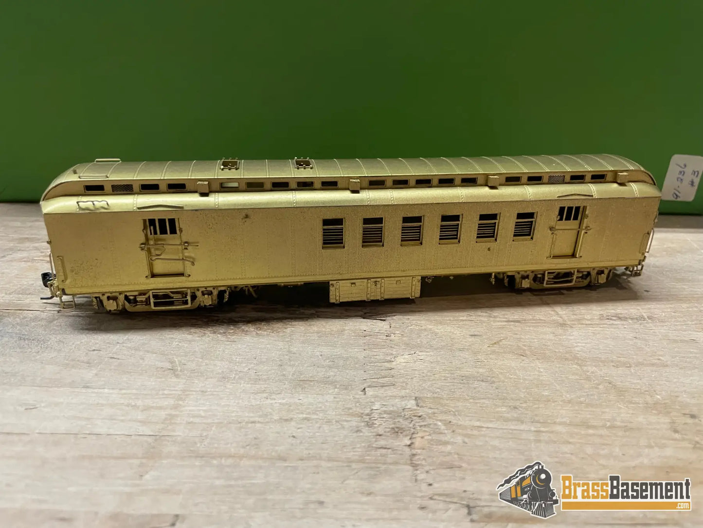 Budget Ho - Pecos River Brass Santa Fe Rpo #60 - 69 W/ Skylight Unpainted Mint Passenger