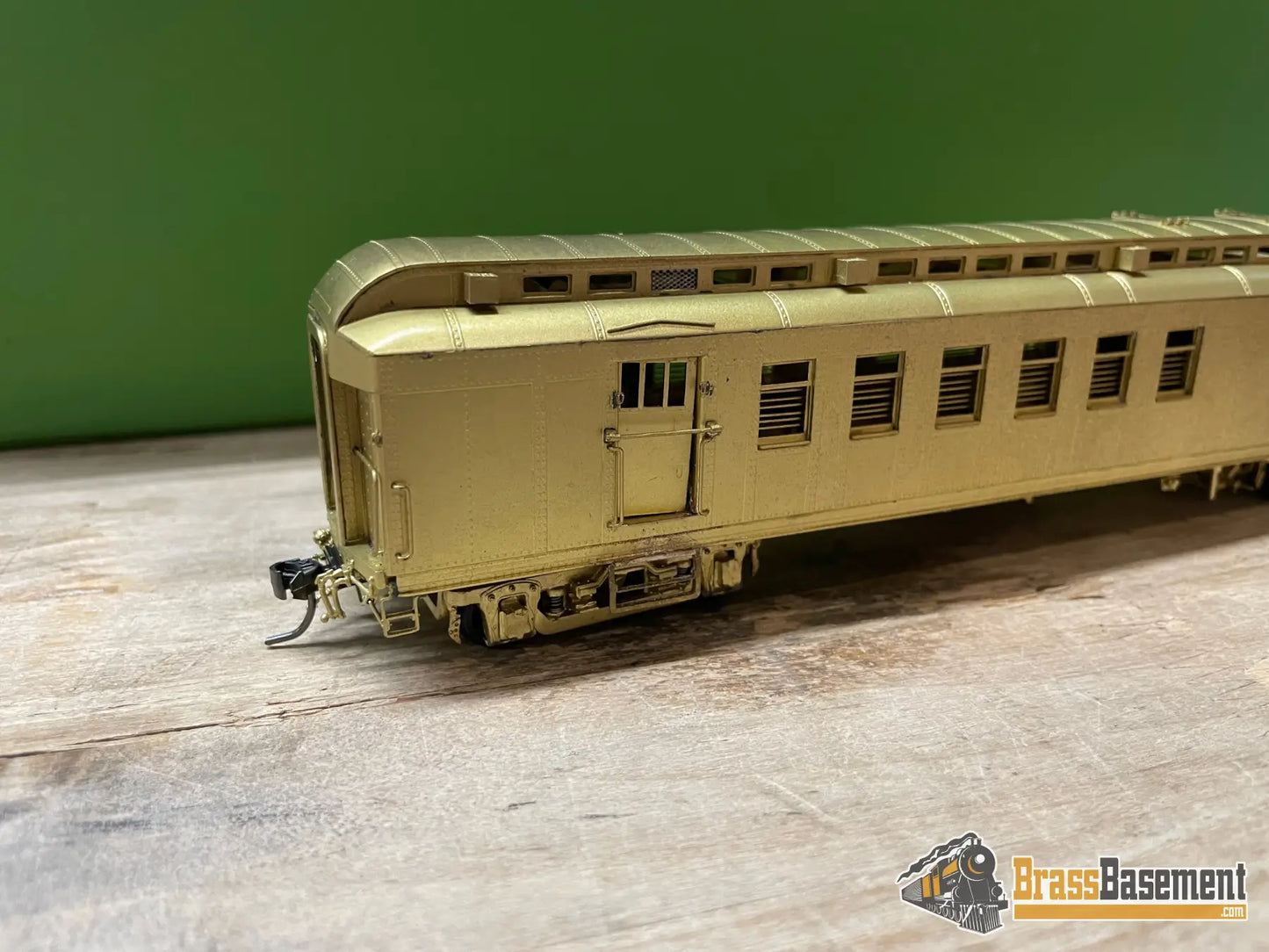 Budget Ho - Pecos River Brass Santa Fe Rpo #60 - 69 W/ Skylight Unpainted Mint Passenger