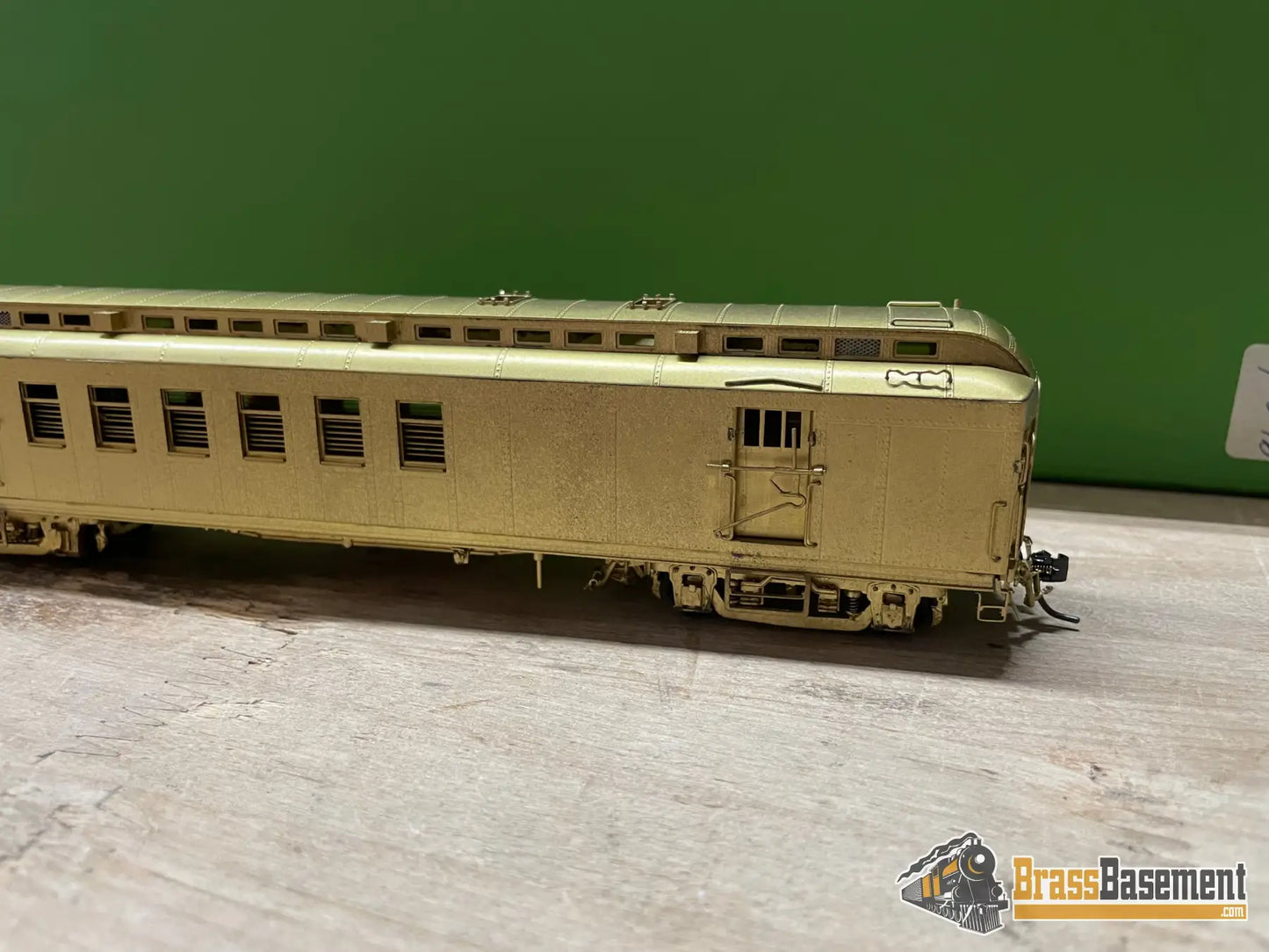 Budget Ho - Pecos River Brass Santa Fe Rpo #60 - 69 W/ Skylight Unpainted Mint Passenger