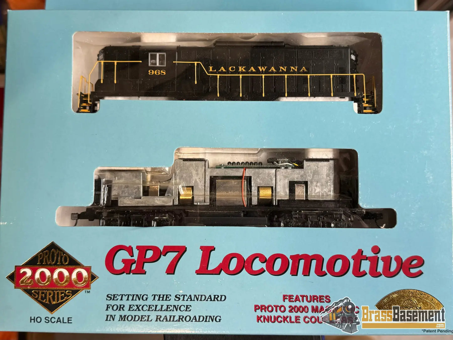 Budget Ho - Proto 2000 Dl&W Lackawanna Gp - 7 W/ Steam Generator/Torpedo Tubes Mint Diesel