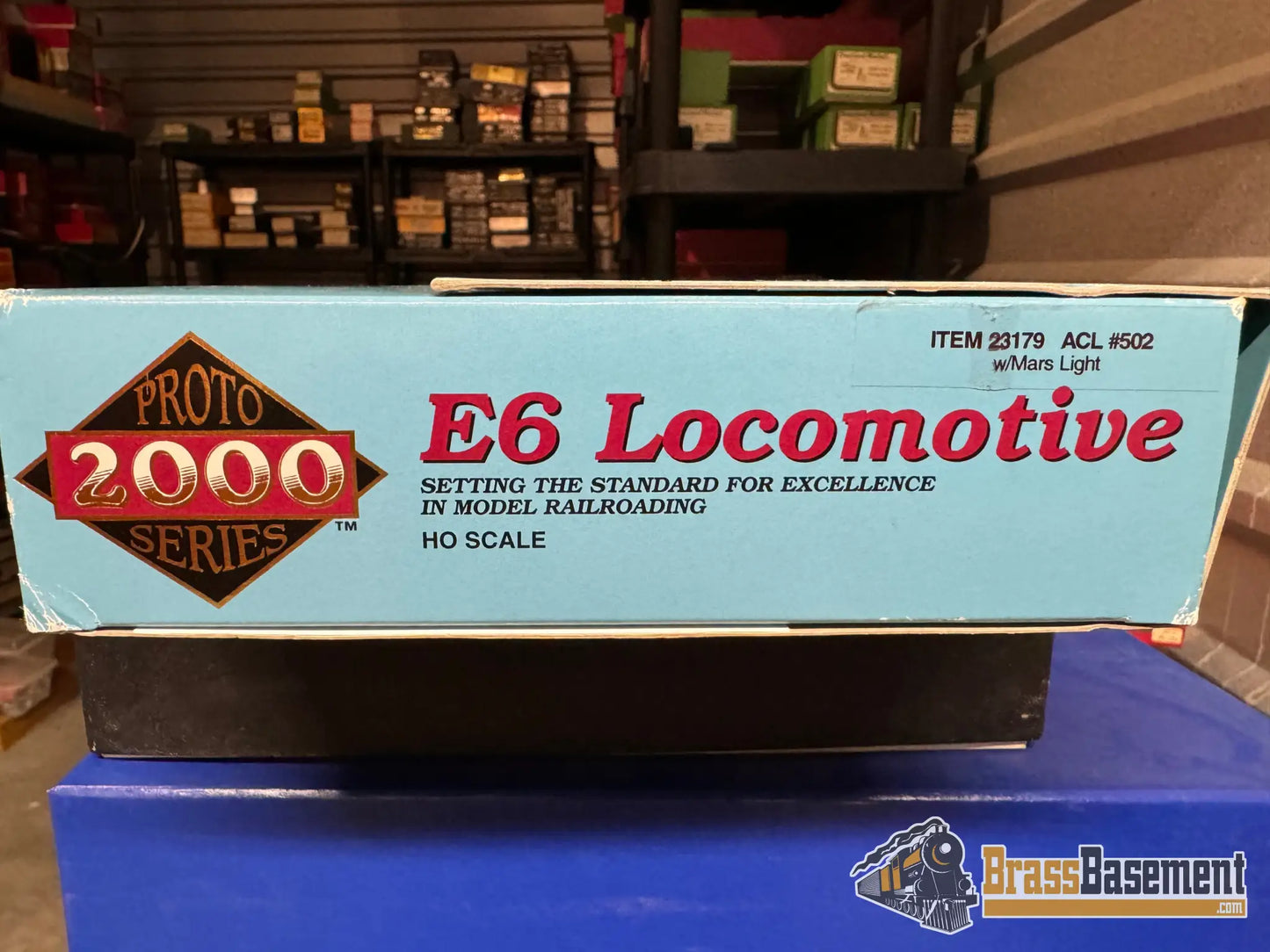 Budget Ho - Proto 2000 E6 A Unit Atlantic Coast Line #502 W/ Mars Light Great Runner Diesel