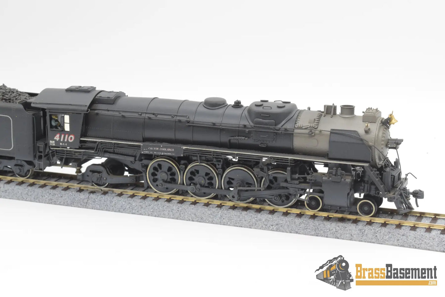 Ho Brass - Ahm Boston & Maine 4 - 8 - 2 R1D Mountain Terry Industries Pro Paint Steam