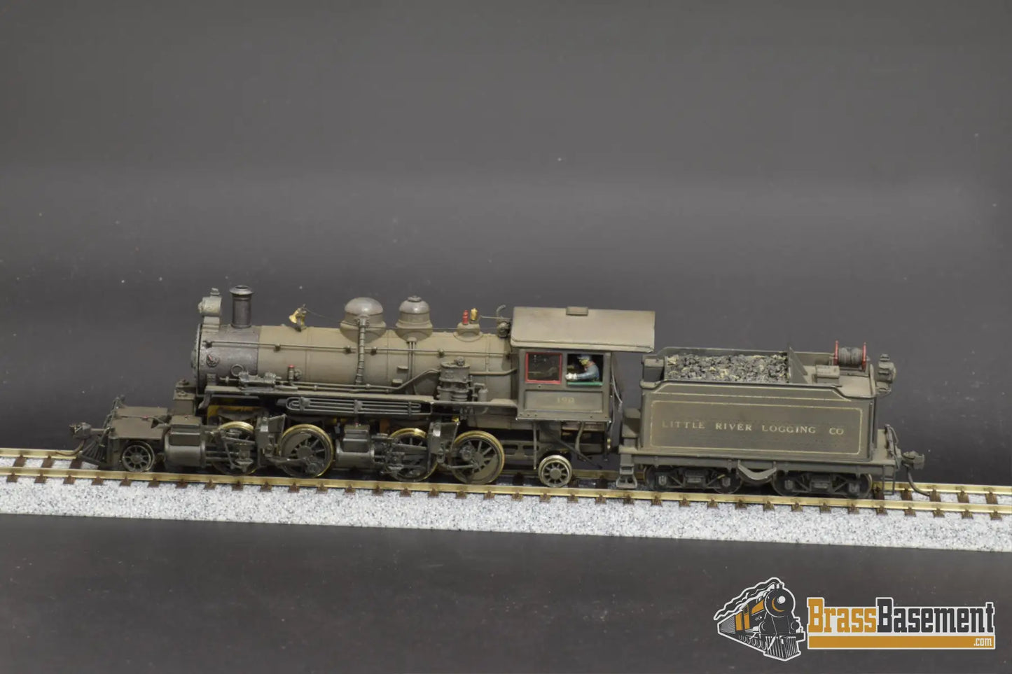 Ho Brass - Akane Baldwin 2 - 4 - 4 - 2 Little River Logging Old Custom Paint Job Steam