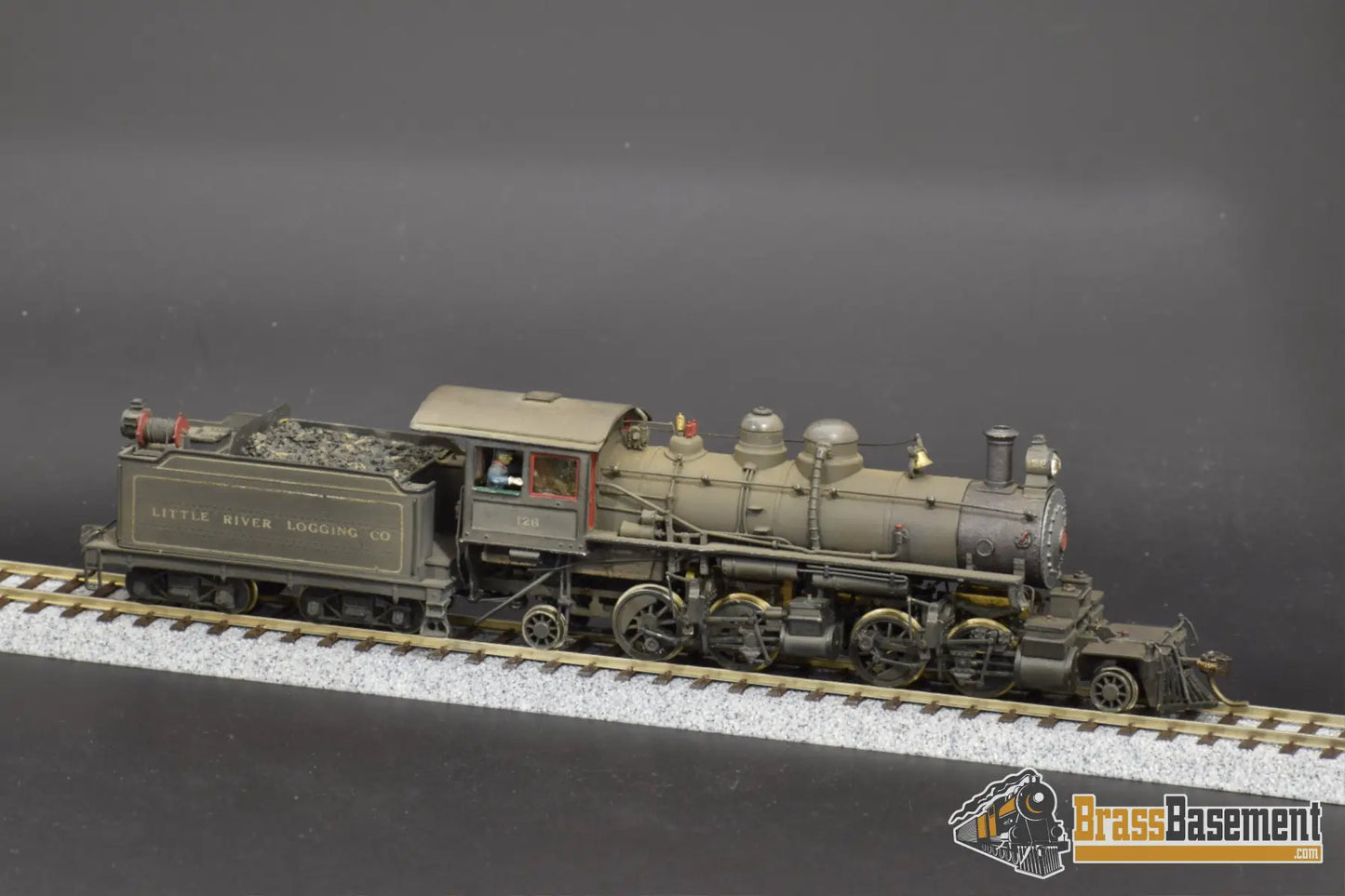 Ho Brass - Akane Baldwin 2 - 4 - 4 - 2 Little River Logging Old Custom Paint Job Steam