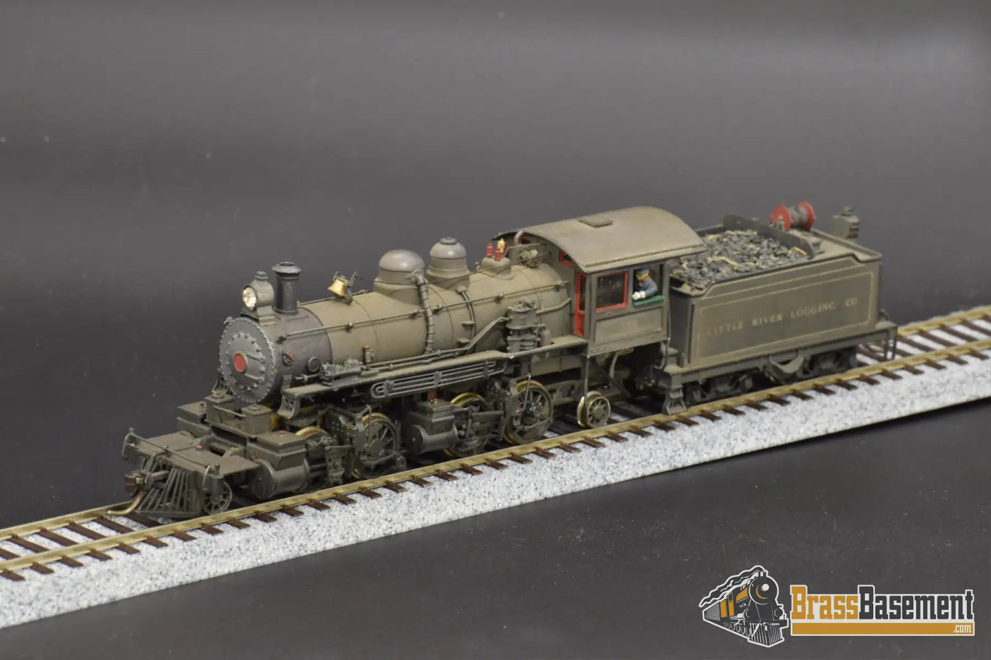 Ho Brass - Akane Baldwin 2 - 4 - 4 - 2 Little River Logging Old Custom Paint Job Steam