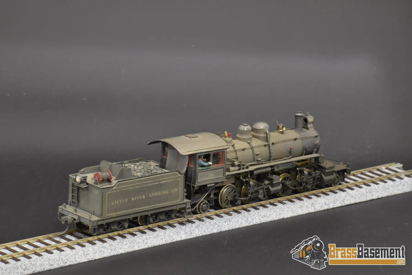 Ho Brass - Akane Baldwin 2 - 4 - 4 - 2 Little River Logging Old Custom Paint Job Steam