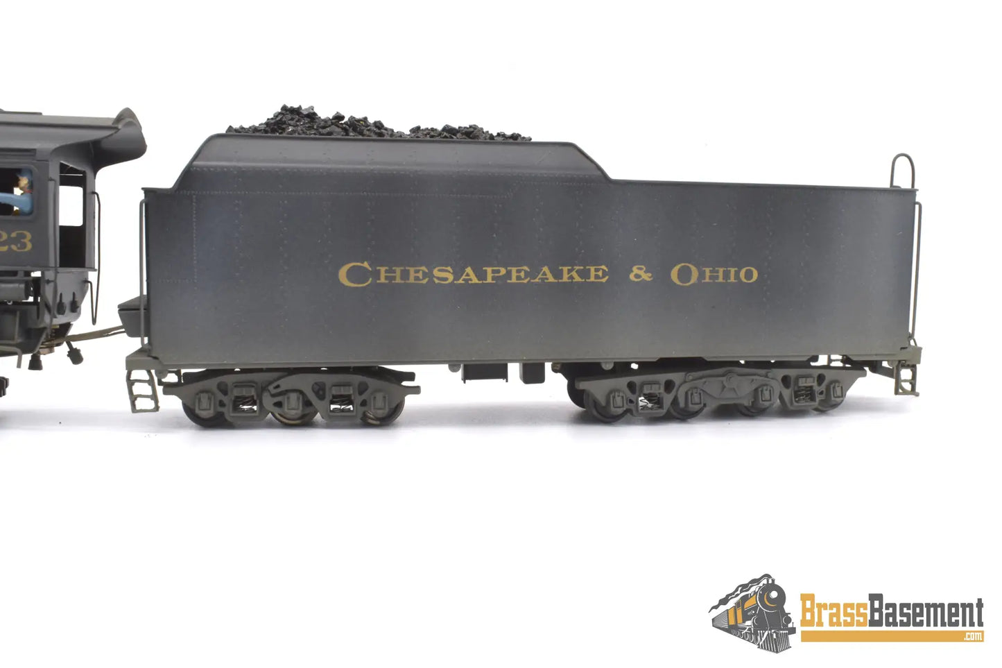 Ho Brass - Akane Chesapeake & Ohio C&O Allegheny 2 - 6 - 6 - 6 Rtr Custom Painted Steam