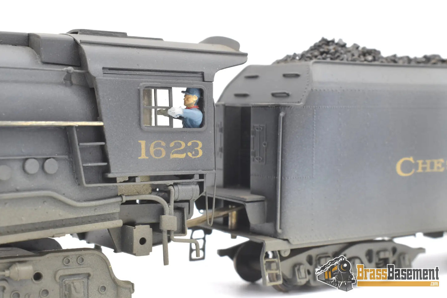 Ho Brass - Akane Chesapeake & Ohio C&O Allegheny 2 - 6 - 6 - 6 Rtr Custom Painted Steam