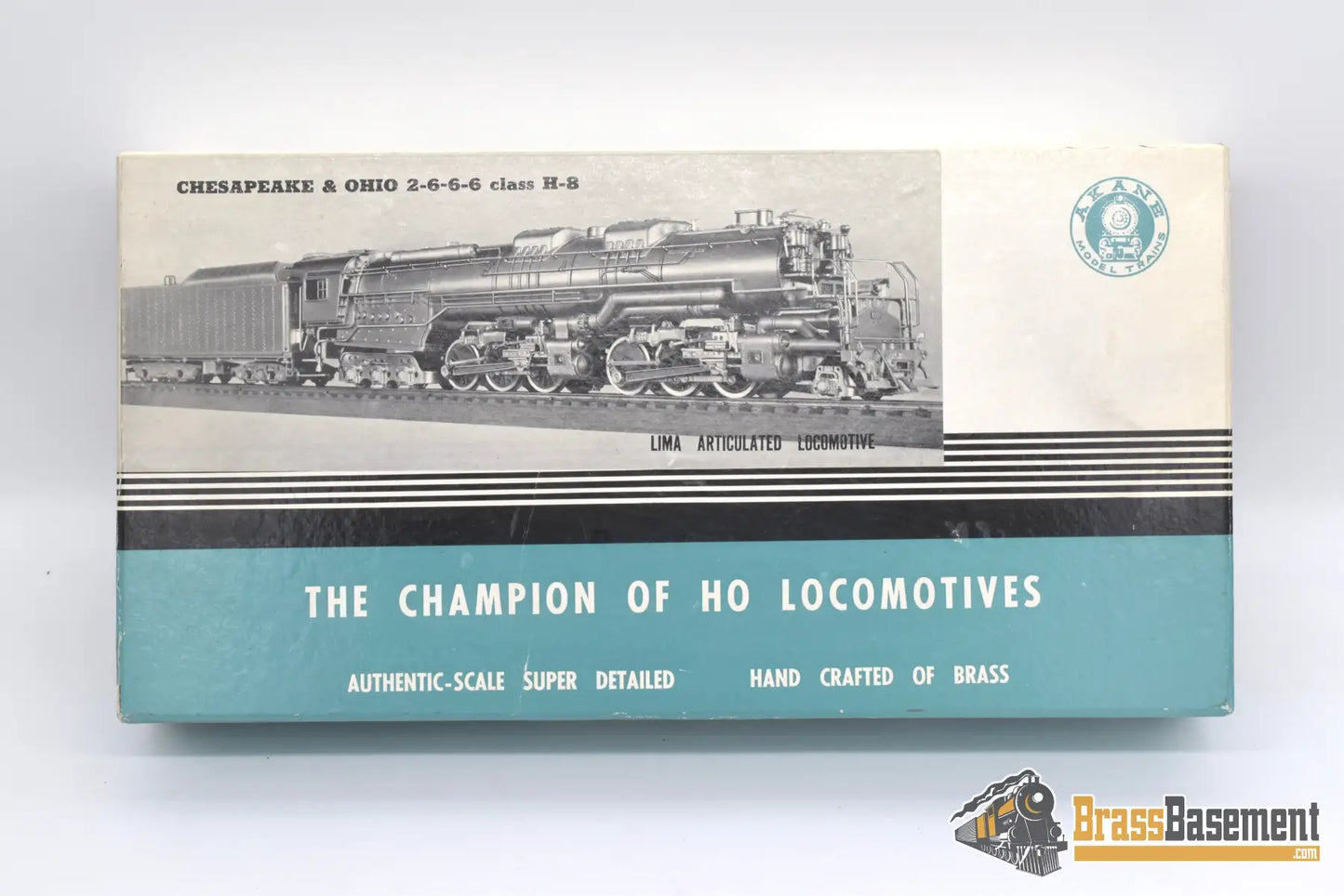 Ho Brass - Akane Chesapeake & Ohio C&O Allegheny 2 - 6 - 6 - 6 Rtr Custom Painted Steam