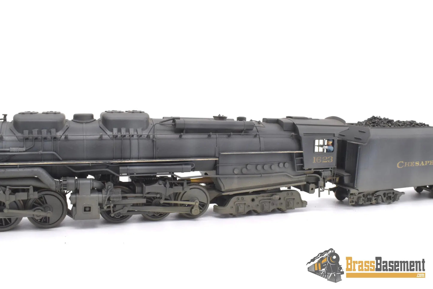 Ho Brass - Akane Chesapeake & Ohio C&O Allegheny 2 - 6 - 6 - 6 Rtr Custom Painted Steam