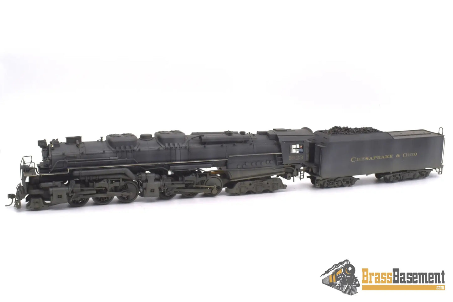 Ho Brass - Akane Chesapeake & Ohio C&O Allegheny 2 - 6 - 6 - 6 Rtr Custom Painted Steam