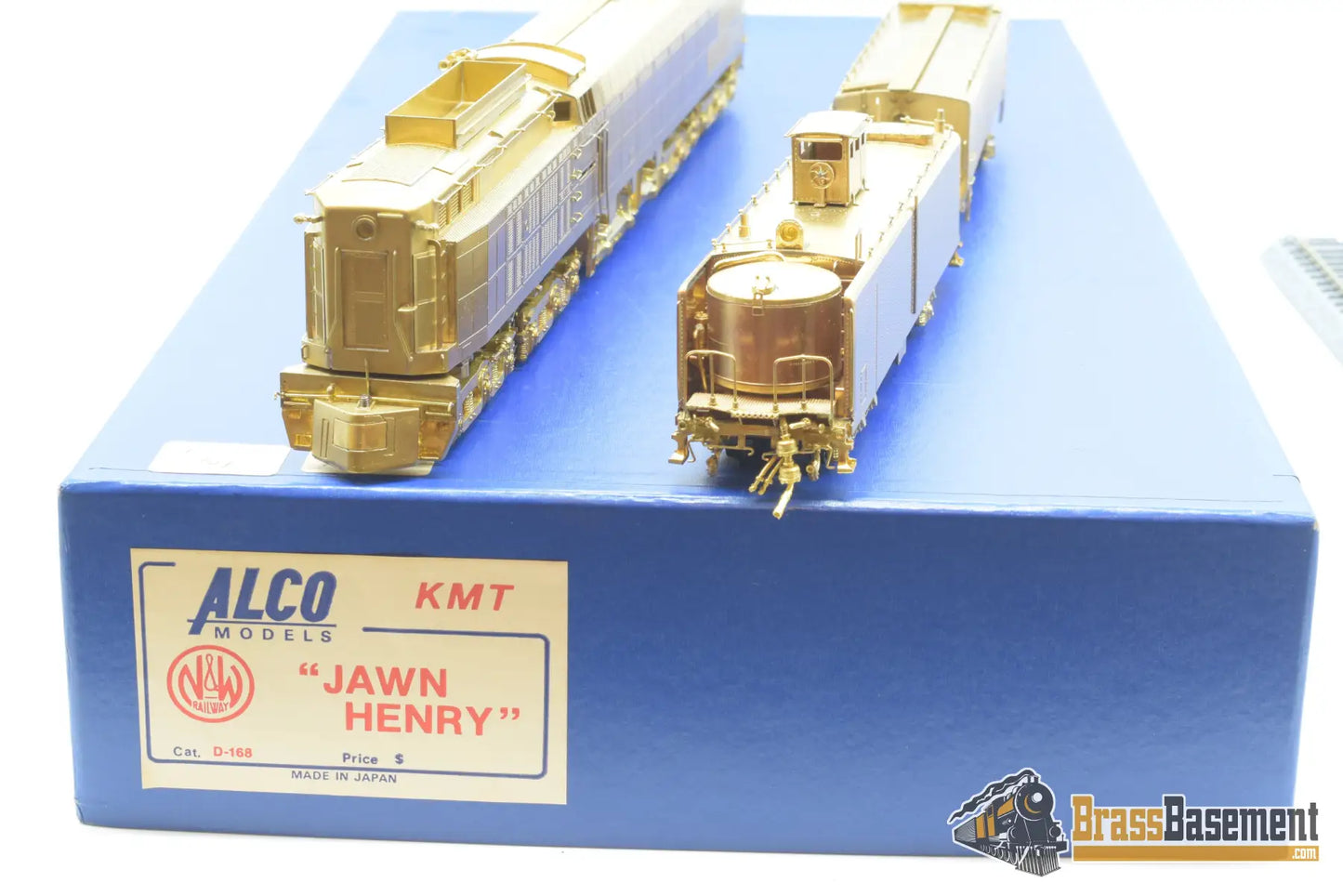 Ho Brass - Alco Imports Norfolk And Western N&W Jawn Henry Steam - Turbine Turbine