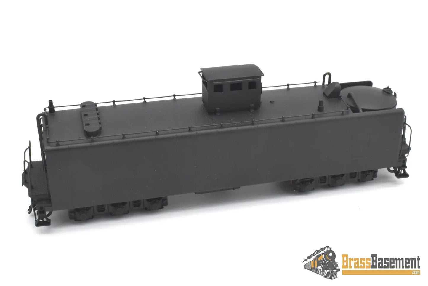 Ho Brass - Alco Imports Norfolk And Western N&W Jawn Henry Steam-Turbine Painted Black Turbine