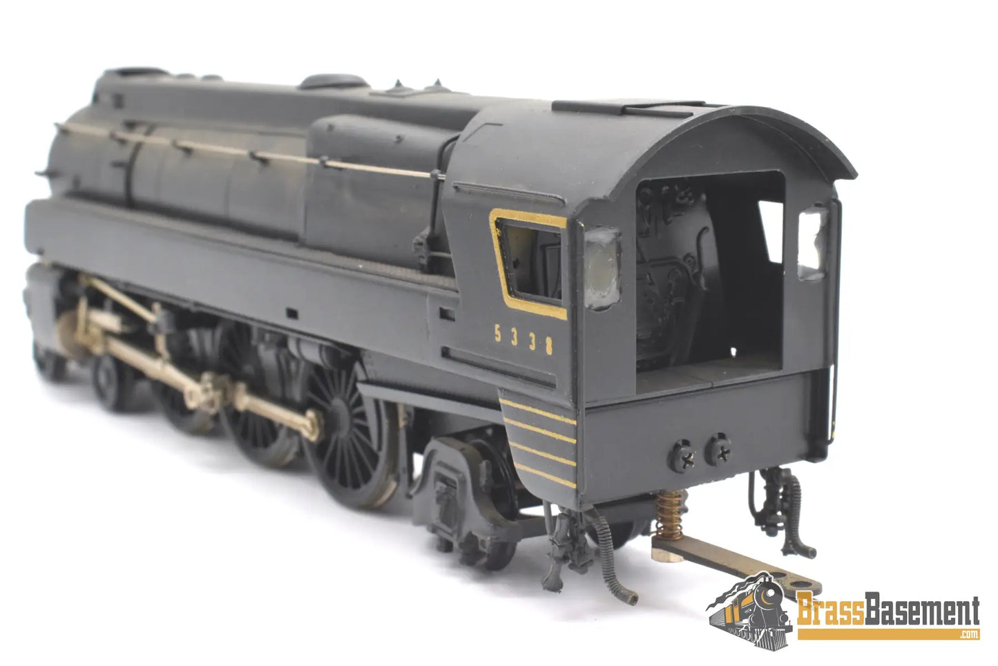 Ho Brass - Alco Pennsylvania Railroad Prr K - 4S 4 - 6 - 2 Pacific #5338 Streamlined Custom Paint