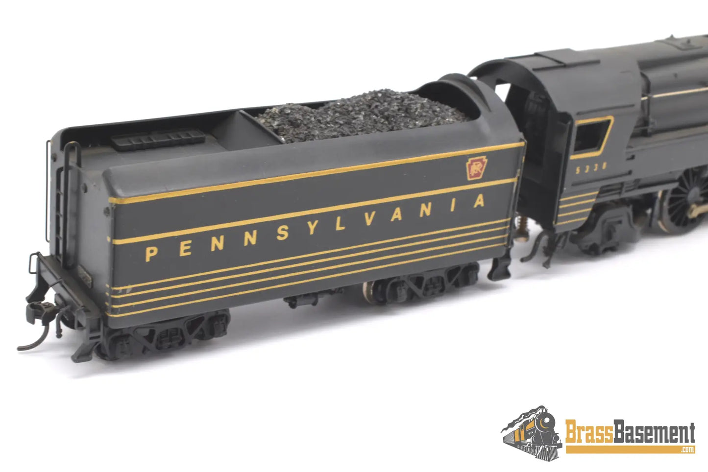 Ho Brass - Alco Pennsylvania Railroad Prr K - 4S 4 - 6 - 2 Pacific #5338 Streamlined Custom Paint
