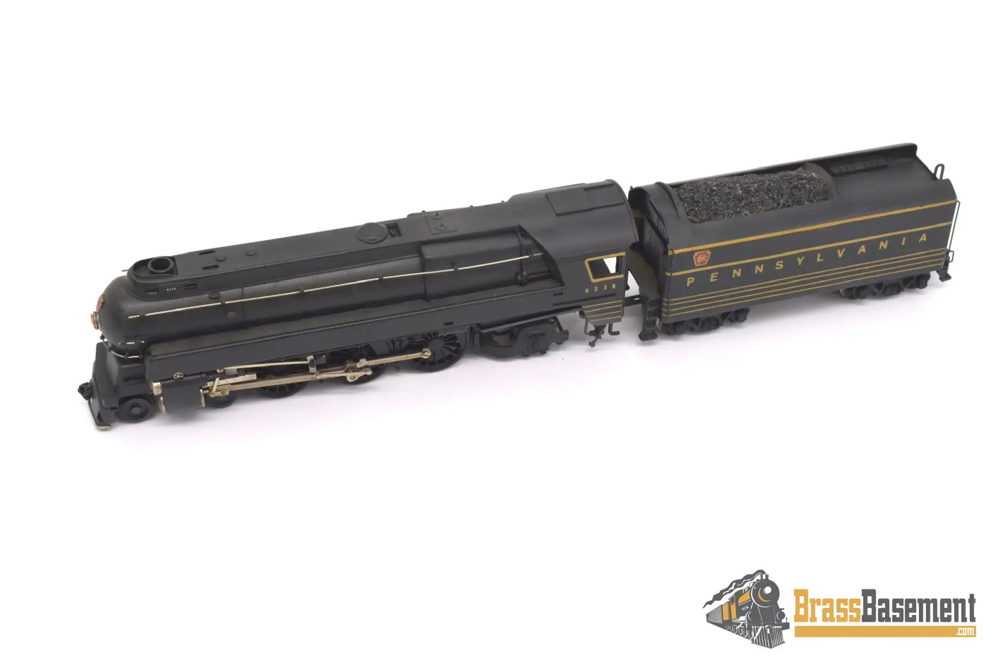 Ho Brass - Alco Pennsylvania Railroad Prr K - 4S 4 - 6 - 2 Pacific #5338 Streamlined Custom Paint
