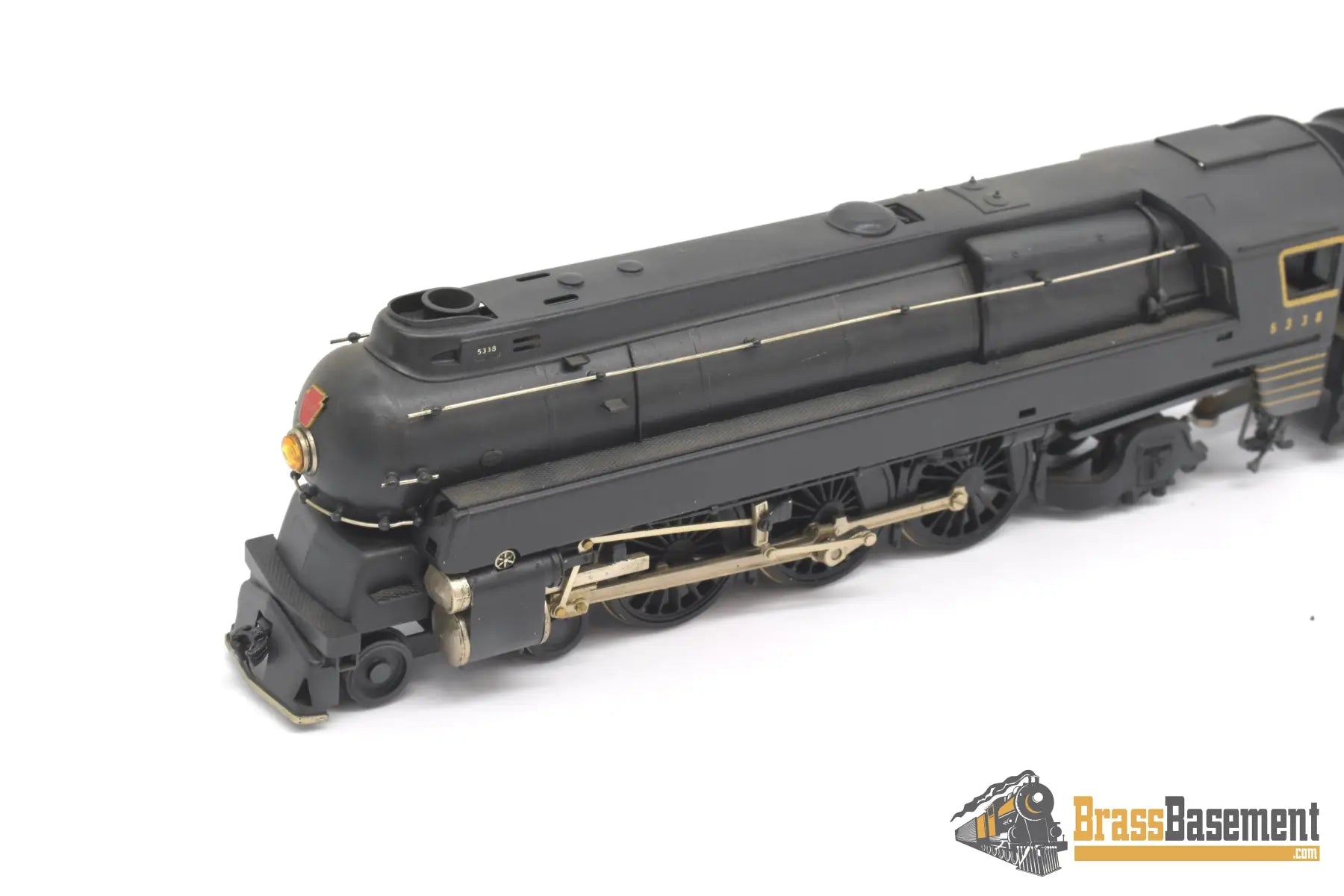 Ho Brass - Alco Pennsylvania Railroad Prr K - 4S 4 - 6 - 2 Pacific #5338 Streamlined Custom Paint