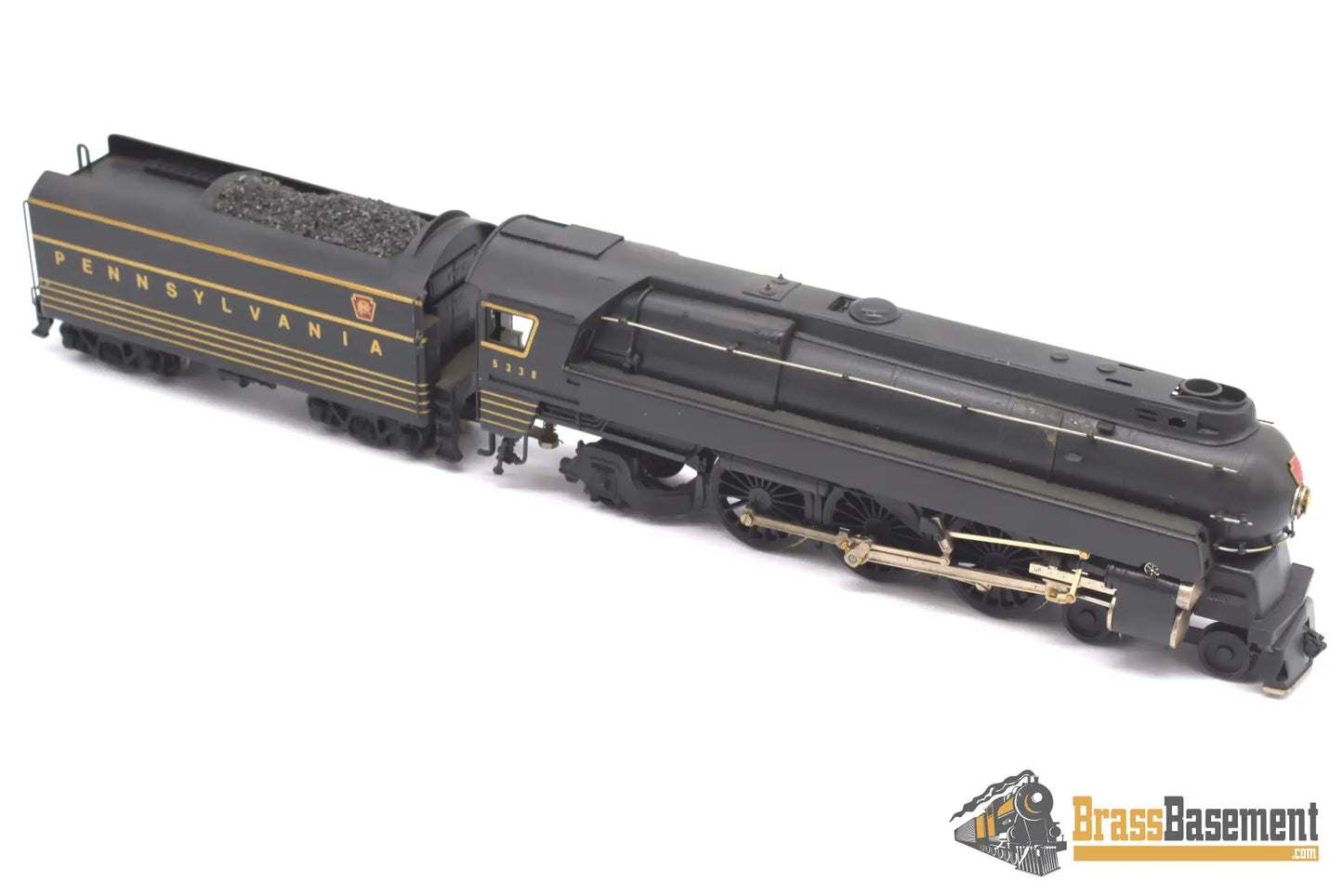 Ho Brass - Alco Pennsylvania Railroad Prr K - 4S 4 - 6 - 2 Pacific #5338 Streamlined Custom Paint
