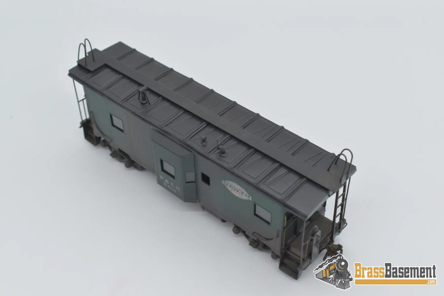 Ho Brass - Alco Pittsburgh And Lake Erie P&Le (Nycs) Cabin Car Poor Custom Paint Caboose