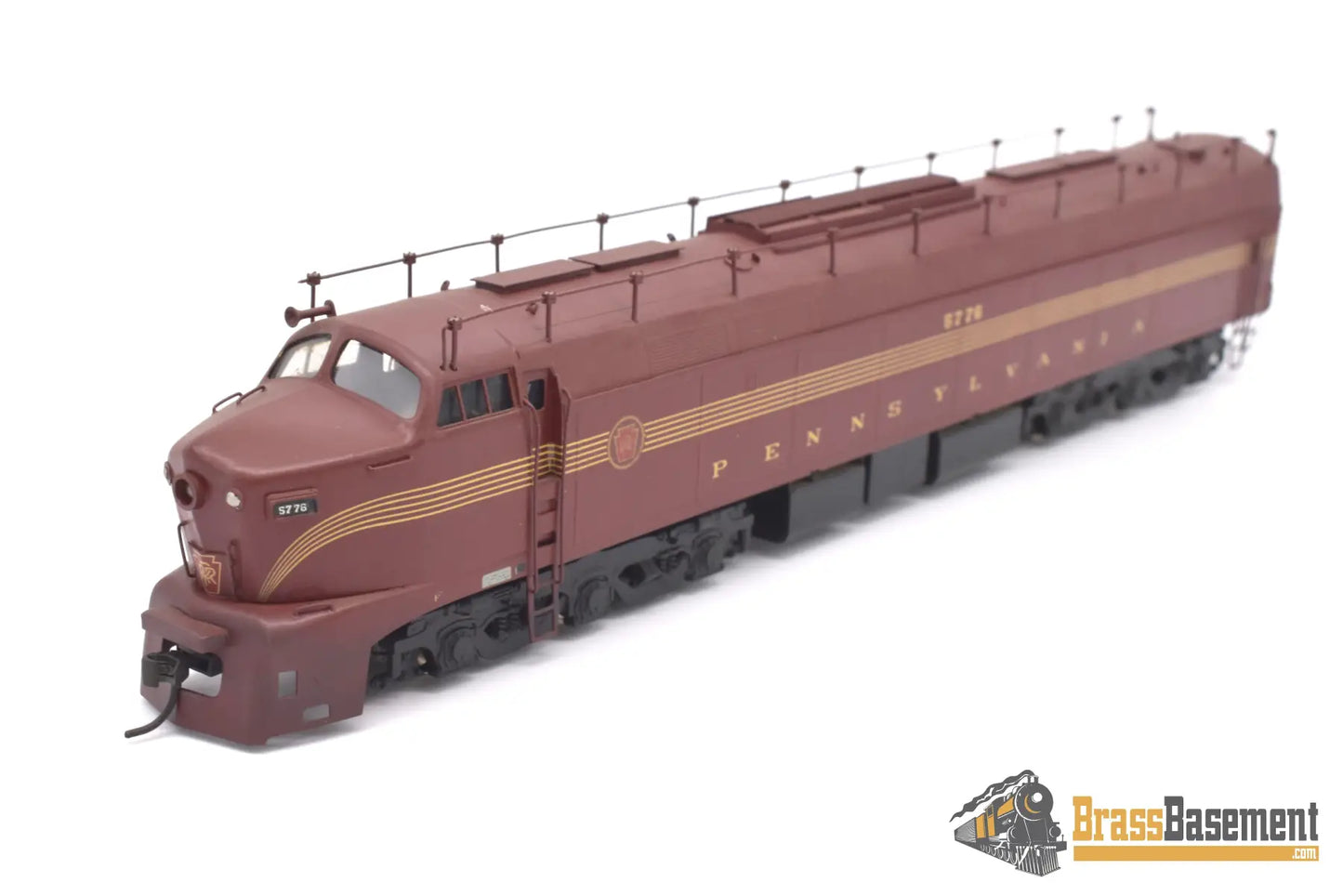 Ho Brass - Alco Prr Pennsylvania Railroad Bp - 20 A & B Custom Paint Not Running Diesel