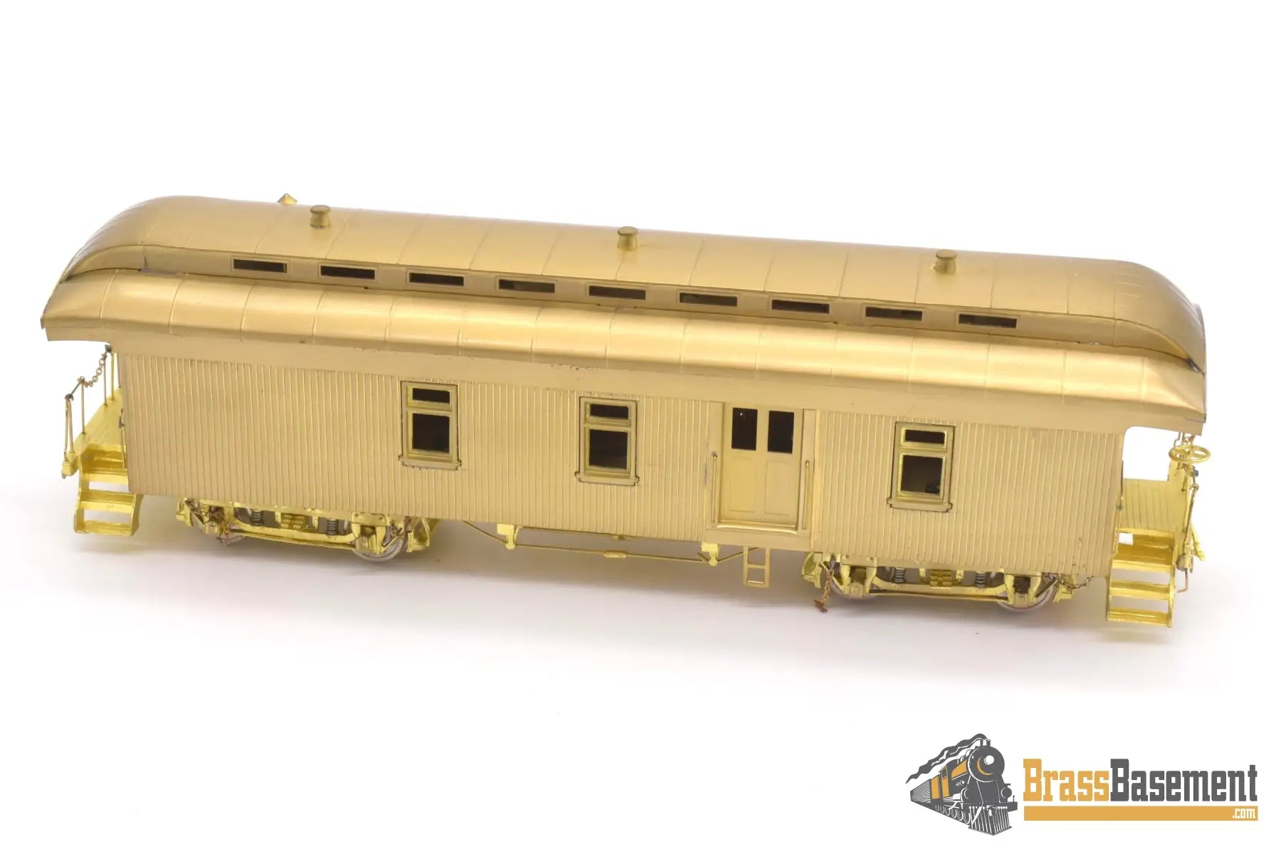 Ho Brass - Beaver Creek Old Time 3 Car Set Coach - Combine - Baggage Unpainted Passenger
