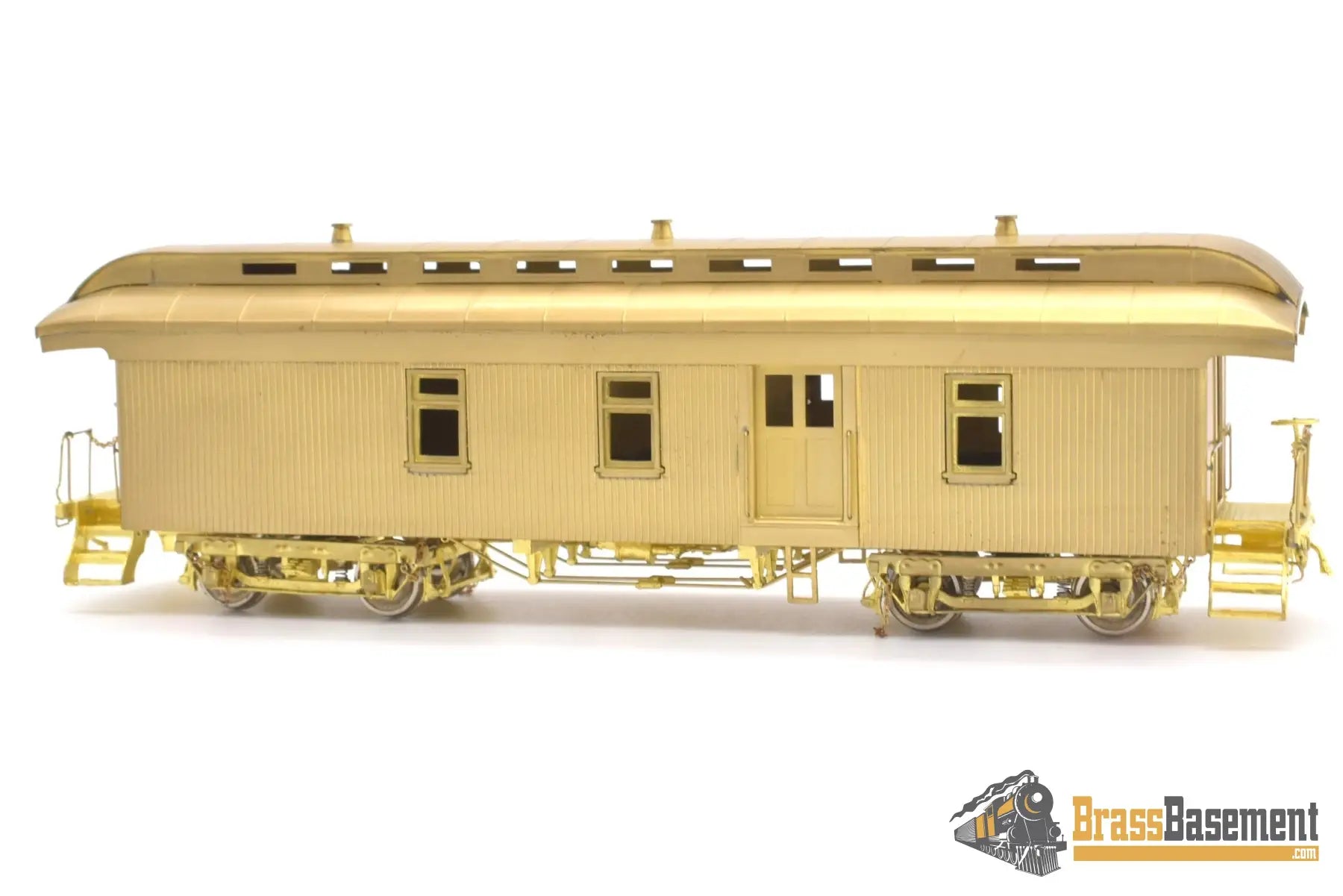 Ho Brass - Beaver Creek Old Time 3 Car Set Coach - Combine - Baggage Unpainted Passenger